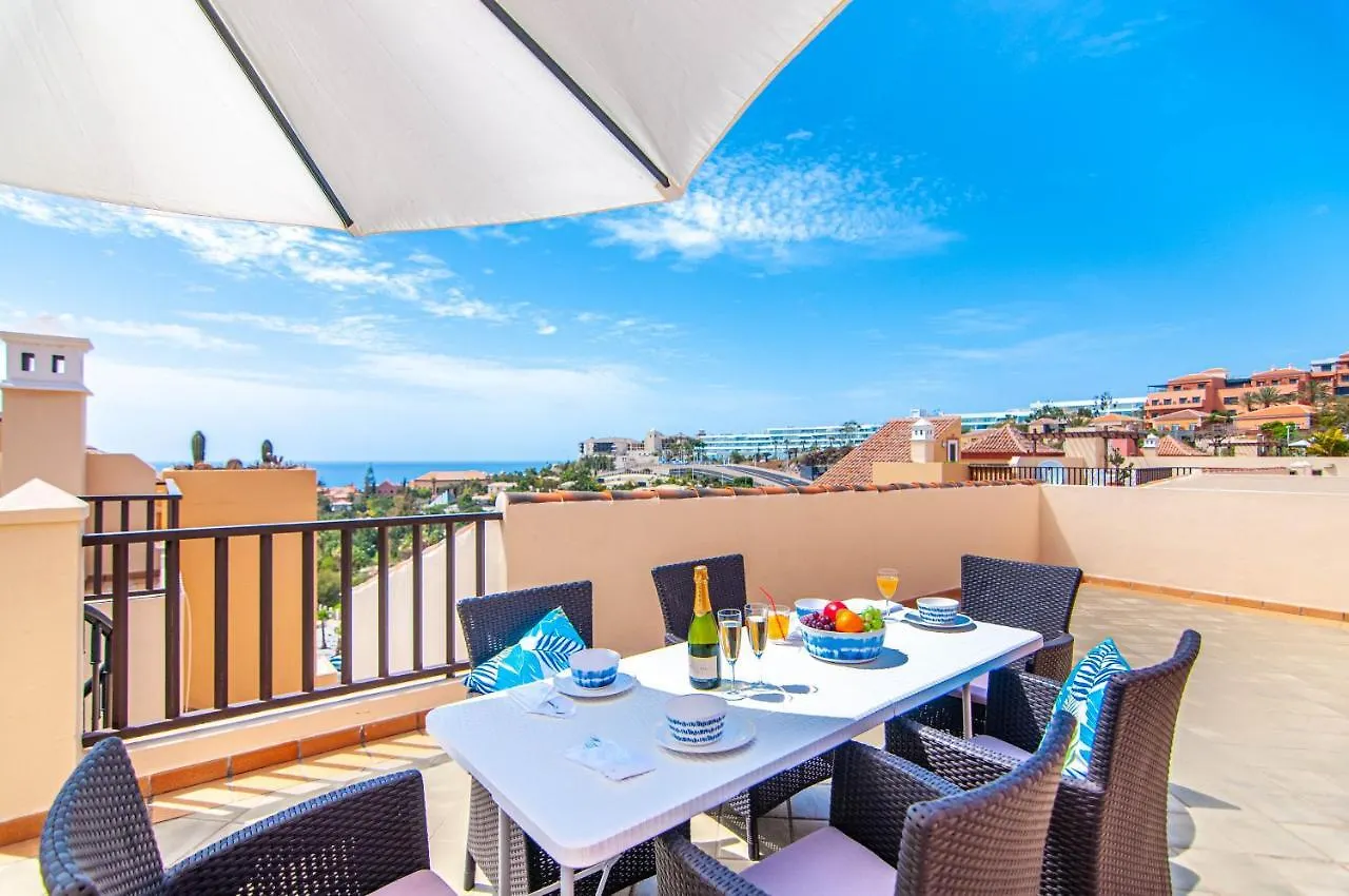 Luxury 3 Bedroom Apartment With Sea View Solarium Costa Adeje  0*, Costa Adeje (Tenerife)